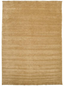 Handloom Fringes - Beige Tapis 250X350 Moderne Marron Clair Grand (Laine, Inde)