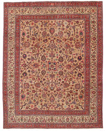 Mashad Patina Signed: Amoghli Rug 287X370 Authentic
 Oriental Handknotted Brown/Light Brown Large (Wool, Persia/Iran)