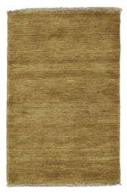 Handloom Fringes - 올리브 녹색 러그 60X90 모던 올리브 그린/브라운 (울, 인도)