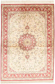 Qum silk signed: Ahmadi carpet BTC33