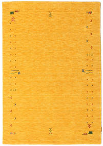 Gabbeh Loom Frame - Keltainen Matto 140X200 Moderni Oranssi (Villa, Intia)