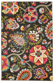 Allegra - Escuro Tapete 200X300 Moderno Cinza Escuro/Castanho Claro ( Turquia)