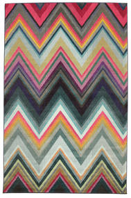 Rocco Tapete 200X300 Moderno Cinza Escuro/Cinzento Claro ( Turquia)