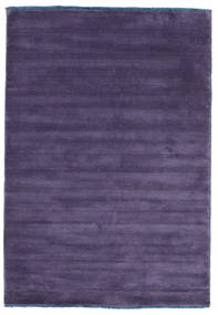 Handloom Fringes - Roxo Tapete 140X200 Moderno Porpora Escuro/Roxo (Lã, Índia)