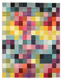 Torrent Tapete 200X250 Moderno Azul Escuro/Amarelo ( Turquia)