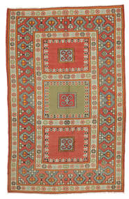 Kilim Bulgarian Szőnyeg 190X297 Keleti Kézi Szövésű Sötétszürke/Rozsdaszín (Gyapjú, Bulgária)
