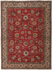 Tabriz Patina Rug 295X392 Authentic
 Oriental Handknotted Dark Red/Light Brown Large (Wool, Persia/Iran)
