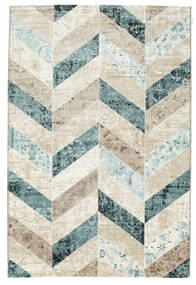 Ziggy - Azul Tapete 160X230 Moderno Bege Escuro/Cinzento Claro ( Turquia)