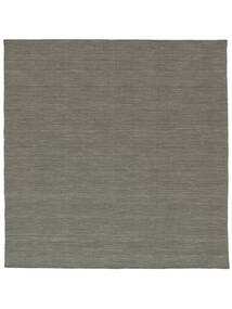 Tappeto Kilim loom - Grigio scuro CVD9136