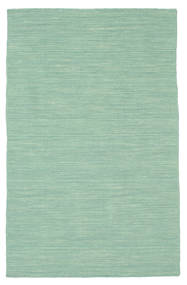 Kilim Loom - Mint Green Rug 100X160 Authentic
 Modern Handwoven Pastel Green/Light Grey (Wool, India)