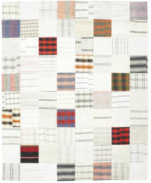 Kilim Patchwork 러그 248X304 정품
 모던 수제 화이트/크림/베이지 (울, 터키)