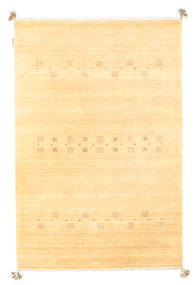 Loribaf Loom Szőnyeg 119X178 Modern Csomózású Sárga/Sötét Bézs (Gyapjú, India)