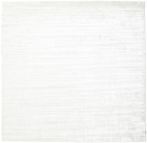 Bamboo Svila Loom - Svjetla Natural Sag 300X300 Moderni Kvadratni Bež/Svjetlosiva Veliki ( Indija)