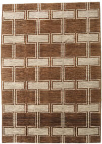 Ziegler Moderno Tapete 207X291 Moderno Feito A Mão Castanho/Cinzento Claro (Lã, Paquistão)