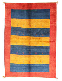 Kashkooli Gabbeh 러그 160X230 정품
 모던 수제 오렌지/블루 (울, 페르시아/이란)