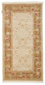 Himalaya Tapete 81X153 Moderno Feito A Mão Castanho Claro/Bege Escuro (Lã, Índia)