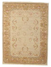 Himalaya Rug 203X277 Authentic
 Modern Handknotted Light Brown/Dark Beige ( India)