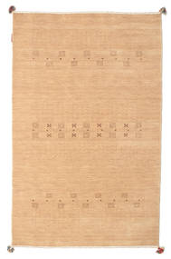 Loribaf Loom Szőnyeg 116X182 Modern Csomózású Sötét Bézs/Világosbarna/Világos Rózsaszín (Gyapjú, India)