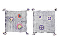 Kuddfodral Vintage Relief matta MPB299