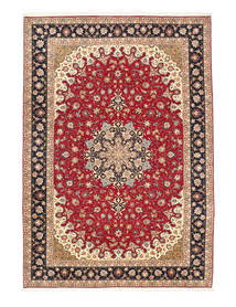 Tabriz 50 Raj silk warp carpet ABCN270