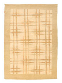 Ziegler Moderno Tapete 141X200 Moderno Feito A Mão Bege Escuro/Luz Rosa/Castanho Claro (Lã, Paquistão)