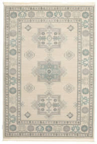 Kazak Lafayette - Cream Tapete 140X200 Oriental Cinzento Claro/Bege ( Turquia)
