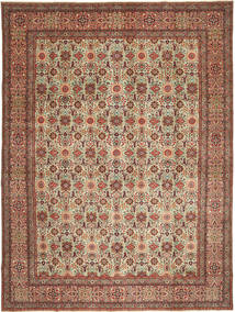 Tabriz Patina Rug 303X403 Authentic
 Oriental Handknotted Light Brown/Dark Red Large (Wool, Persia/Iran)