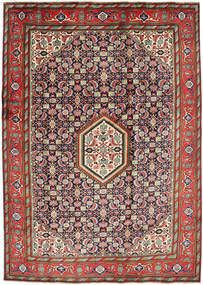 Ardabil Tapete 200X295 Oriental Feito A Mão Castanho/Porpora Escuro (Lã, Pérsia/Irão)