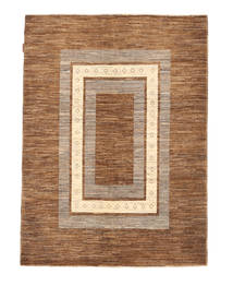 Ziegler Moderno Tapete 145X192 Moderno Feito A Mão Castanho/Castanho Claro (Lã, Paquistão)