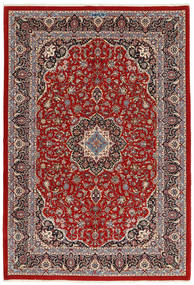 Ilam Sherkat Farsh Seda Tapete 173X258 Oriental Feito A Mão Vermelho Escuro/Castanho Escuro (Lã/Seda, Pérsia/Irão)