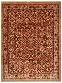 Jozan Tæppe 261X346 Ægte Orientalsk Håndknyttet Rust/Lysebrun Stort (Uld, Persien/Iran)
