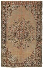 Colored Vintage Covor 172X278 Modern Lucrat Manual Maro Deschis/Maro (Lână, Turcia)