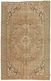 Colored Vintage Sag 163X260 Autentični
 Moderni Ručno Uzlan Svjetlosmeđa/Smeđa (Vuna, Turska)