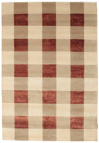 Himalaya Rug 138X200 Authentic
 Modern Handknotted Light Brown/Beige (Wool/Silk, India)