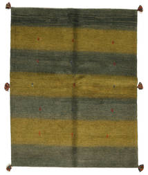 Gabbeh Persia Rug 155X194 Authentic
 Modern Handknotted Olive Green/Dark Green (Wool, Persia/Iran)