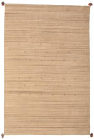 Loribaf Loom Sag 193X292 Autentični
 Moderni Ručno Uzlan Svjetlosmeđa/Tamna Bež (Vuna, Indija)