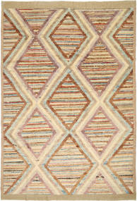 Barchi/Moroccan Berber 러그 192X284 정품
 모던 수제 라이트 브라운/다크 베이지 (울, 아프가니스탄)