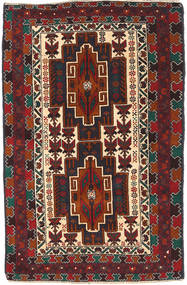 Baluch 러그 84X136 정품
 오리엔탈 수제 다크 레드/블랙 (울, 아프가니스탄)