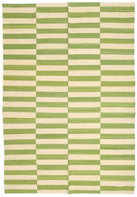 Kilim Modern Rug 173X246 Authentic
 Modern Handwoven Beige/Light Green/Olive Green (Wool, Afghanistan)