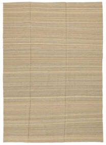 Kilim Modern Rug 204X286 Authentic
 Modern Handwoven Light Brown/Yellow (Wool, Afghanistan)