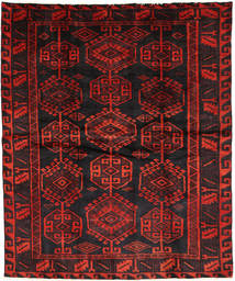 Lori Tapete 177X214 Oriental Feito A Mão Preto/Vermelho Escuro (Lã, Pérsia/Irão)