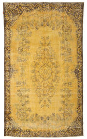 Colored Vintage Rug 180X307 Authentic
 Modern Handknotted Yellow/Brown/Light Brown (Wool, Turkey)