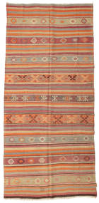 Kilim Semi-Antigo Turquia Tapete 149X314 Oriental Tecidos À Mão Castanho Claro/Laranja/Castanho (Lã, Turquia)