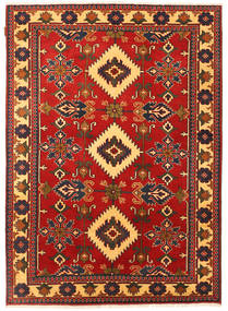 Kazak Tapete 151X212 Oriental Feito A Mão Castanho Alaranjado/Castanho Escuro (Lã, Paquistão)