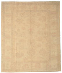 Usak Tapete 273X323 Oriental Feito A Mão Bege Escuro/Castanho Claro Grande (Lã, Turquia)