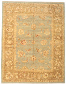 Usak Tapete 308X393 Oriental Feito A Mão Castanho Claro Grande (Lã, Turquia)