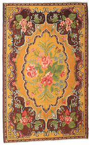 Rose Kelim Moldavia Rug 187X298 Authentic Oriental Handwoven Orange/Dark Red (Wool, Moldova)
