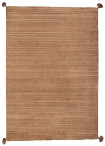 Loribaf Loom Rug 137X198 Authentic
 Modern Handknotted Light Brown/Brown (Wool, India)
