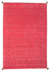 Loribaf Loom Szőnyeg 198X293 Modern Csomózású Piros/Rózsaszín (Gyapjú, India)
