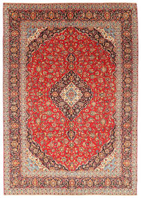 Keshan Rug 287X414 Authentic
 Oriental Handknotted Brown/Light Brown Large (Wool, Persia/Iran)